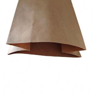 Fabrik preis Lebensmittel qualität 2 kg 5 kg 10 kg 20 kg 25 kg 50 kg SOS Brown Kraft papier Reismehl Verpackungs beutel - Product Image 5