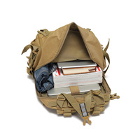 En stock vente en gros de sac à dos de sport tactique résistant à la déchirure et à l'eau, doublure en nylon pour équipement de randonnée, style national en plein air