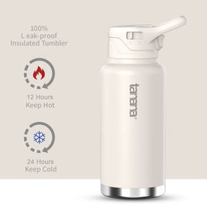 <span class=keywords><strong>TANANA</strong></span> Bouteille d'eau personnalisée en acier inoxydable isolée sous vide à double paroi de 32oz avec 2 couvercles - Product Image 6