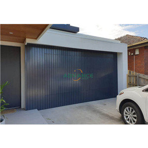 <span class=keywords><strong>Porte</strong></span> de <span class=keywords><strong>garage</strong></span> en alliage d'aluminium avec grille, finition fibre de verre, insonorisée, antivol, anti-incendie, automatique électrique à enroulement - Product Image 2