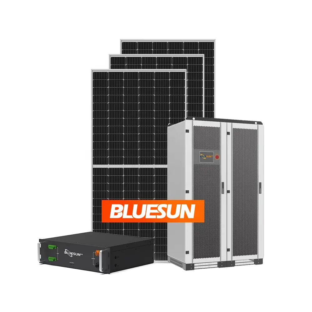 250 Kwp 250 Kw 100 Kw sistema solare accumulo di batterie ibrido Pv Off Grid fotovoltaico pannello solare prezzo del sistema domestico per la casa completa