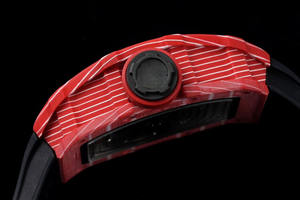 นาฬิกาสปอร์ตแฟชั่นหรูหรา ตัวเรือนคาร์บอนไฟเบอร์ หน้าปัดคริสตัลแซฟไฟร์ ระบบกลไก ทนทานต่อแรงกระแทก น้ำหนักเบา คุณภาพสูง - Product Image 6