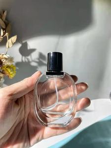 Moda 30ml Botella de perfume de vidrio en aerosol vacía Hermosa forma Envase cosmético Botella de vidrio de perfume transparente - Product Image 6