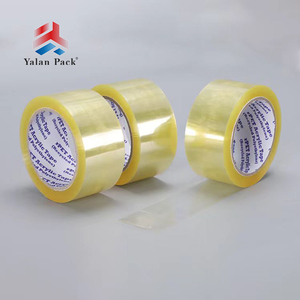 Yalanpack biểu tượng tùy chỉnh thiết kế văn phòng Nước Mắt cao adhesio rõ ràng Bopp dính đóng gói băng cho carton niêm phong - Product Image 4