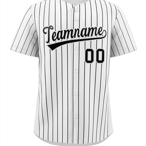 2025 New Design Men's <b>Baseball</b> Jerseys Custom Sublimation 100% Cotton Knitted Athletic Wear Moisture Wicking Summer - Product Image 1