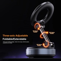 Support de téléphone universel magnétique en alliage à ventouse pour voiture, bureau, salle de sport, multi-usages, rotation à 360°, support de voiture pour iPhone 17 16 Pro