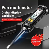 Bangcan 4000 comptes testeur de multimètre numérique de style stylo testeur de tension à plage automatique stylo avec détection NCV