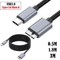 Cable USB Tipo-C a Micro-B de 5V 3A con Cubierta de PVC Blindada para iPhone 15 Series, MacBook Pro/Air, iPad/Tablet - Transferencia de Datos