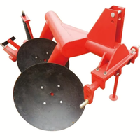Arado de disco duradero confiable para equipo de labranza de granja agrícola con herramienta de deshierbe alimentada por tractor de engranajes