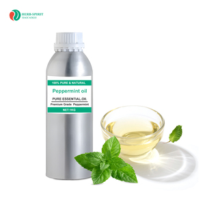 Herbspirit Water-Solution Destilación orgánica natural Aceite de menta para el cabello Aceite esencial de menta a granel Aceite de menta - Product Image 2