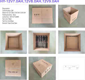 비상 조명용 <span class=keywords><strong>12</strong></span> V 8AH <span class=keywords><strong>12</strong></span> 볼트 <span class=keywords><strong>8</strong></span> 암페어 시간 C20 교체 AGM 밀봉 납산 배터리 - Product Image 5