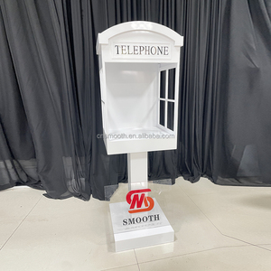 Nuovo Arrivo SMS Cabina Telefonica in Metallo per Matrimoni, Stazione Messaggi Audio Video, Supporto per Guestbook per Decorazioni <span class=keywords><strong>Eventi</strong></span> e Ricevimenti - Product Image 6