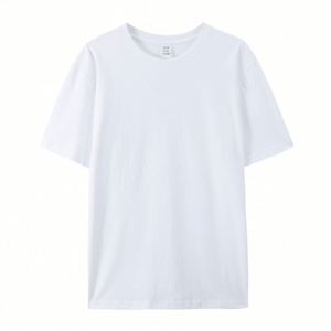 Design Custom logo Blank O-Neck 100% Cotton T <b>Shirt</b> Plus Size 230 GSM Fabric Men Women Blank T <b>Shirt</b> - Product Image 4