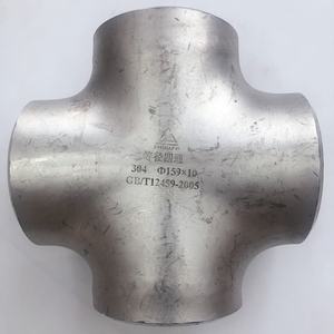 ASTM A403 Wp321 Instalación de tuberías Acero Equal Tee Weld Equal Cross Reducer Tee Proveedores de 1 pulgada - Product Image 2