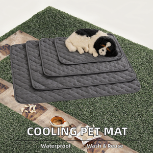 Modern Non-Toxic Waterproof Cooling Pet Mat Reusable Washable Summer Solid <b>Dog</b> <b>Sofa</b> Cover for Pets Cars Seats Furniture - Product Image 2