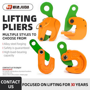 Pince de levage de plaque universelle en métal épaissi équipement de levage de connexion haute Performance réglable capacité de charge de 1 à 10 tonnes - Product Image 2