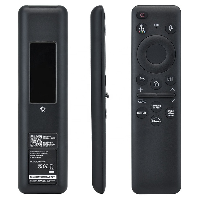 Replacement for BN59-01432A Solar Voice Remote with Rechargeable Solar Cell Compatible with Samsung Neo QLED 8K HDR Smart TVs