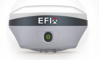 Système GNSS RTK E-FIX (Base et Mobile) EBase & Récepteur de Topographie Haute Précision F8 1608 Canaux IMU Inclinaison GPS 5W UHF Portée 15km