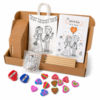 100 sacs cadeaux en papier kraft DIY pour la fête des pères, sacs à colorier avec poignée en papier kraft, personnalisez votre propre sac en papier