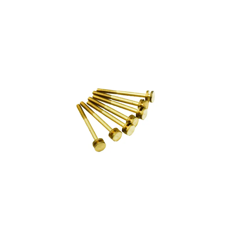 Custom Eccentric Shaft Hair Clipper Motor Part Brass CNC Lathe Hair Clipper Accessory