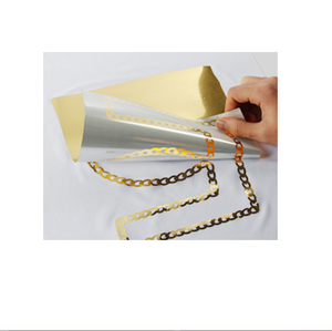 <span class=keywords><strong>Film</strong></span> d'aluminium d'estampillage d'or de transfert de chaleur d'impression d'écran DTF pour le textile - Product Image 1