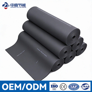 NBR Heat Resistant Nitrile Rubber Insulation Foam PVC Thermal Insulation <b>Sheet</b> Roll Board - Product Image 1