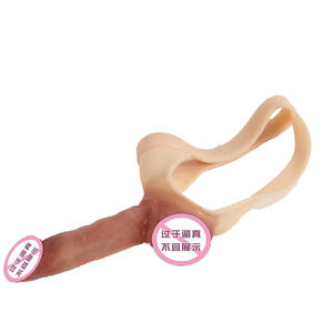 Lesben Sex Unterwäsche mit <span class=keywords><strong>Dildo</strong></span> in Frauen Masturbation Wearable Realistic Strap on <span class=keywords><strong>Dildo</strong></span> Höschen Künstlicher Penis für Frauen - Product Image 6
