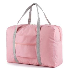 Sac de sport et de voyage pliable unisexe en polyester avec fermeture éclair pour avion, motif personnages - Product Image 1