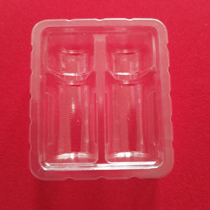 NOVISON Plateau d'emballage médical jetable en plastique PP transparent injecté pour flacons de 3 ml, type blister, pour médicaments et peptides - Product Image 1