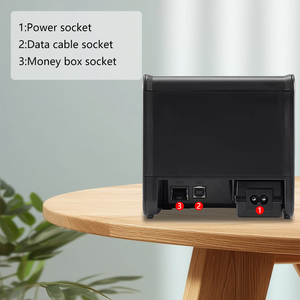 80 мм Термопринтер для получения, быстрая эффективная автоматическая печать штрих-кодов, используется для парковочных билетов, ультразвуковой аппарат, беспроводной - Product Image 6