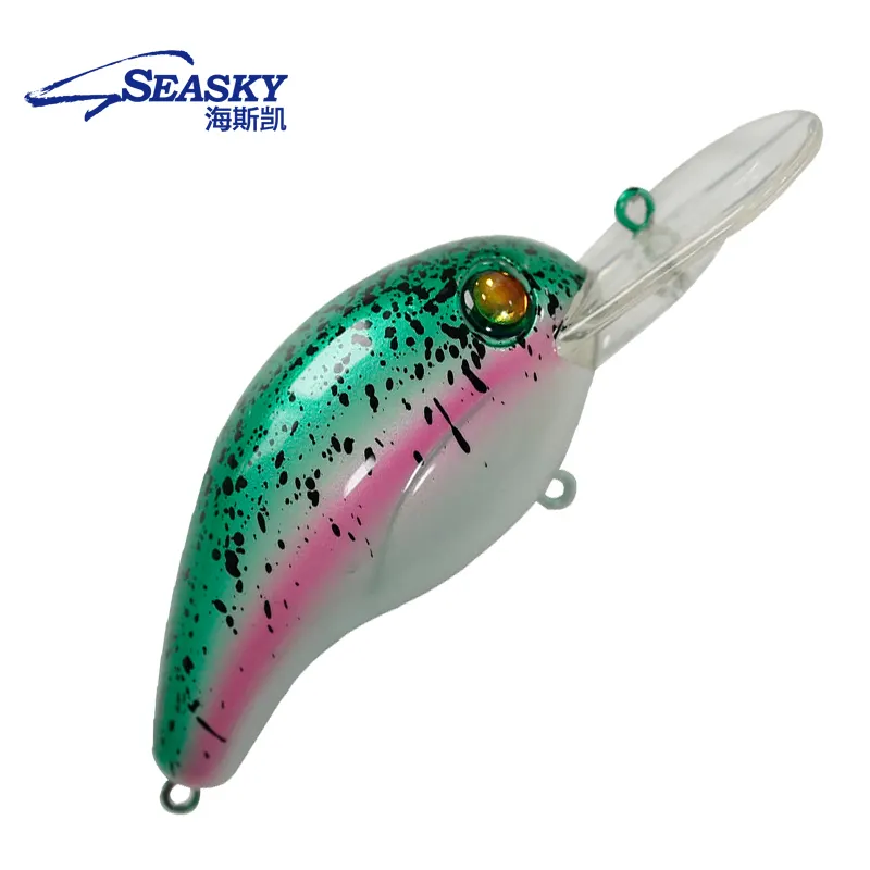 Umpan pancing 8.5g bodi ABS awet Harga Murah Harga grosir umpan pancing crank hook muskie pike trout Crankbait