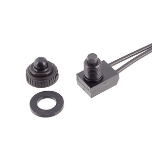 在庫あり KP-107/IP67 防水スイッチ ワイヤーと黒/赤のゴムキャップ付き ZE-107S - Product Image 3