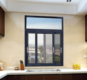 <span class=keywords><strong>Precio</strong></span> al por mayor de aluminio silencioso doble vidrio cocina <span class=keywords><strong>ventanas</strong></span> <span class=keywords><strong>correderas</strong></span> con mosquitera persianas - Product Image 2
