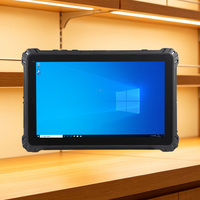 Tablet Resistente de 10.1 Pulgadas con Windows 11, 5G, Wi-Fi 6, GPS, BT, NFC, Lector de Huellas Dactilares, Batería Intercambiable en Caliente, Resistente al Agua IP67, PC Industrial, ODM, OEM