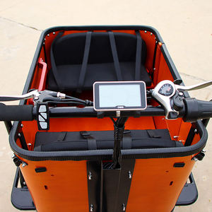 Tricycle Électrique pour Enfants, Meilleur Vélo Cargo Électrique à Trois Roues avec Chargement Frontal, Quatre Places, pour Adultes et <span class=keywords><strong>Personnes</strong></span> Âgées, Expédié depuis l'Entrepôt Européen - Product Image 4