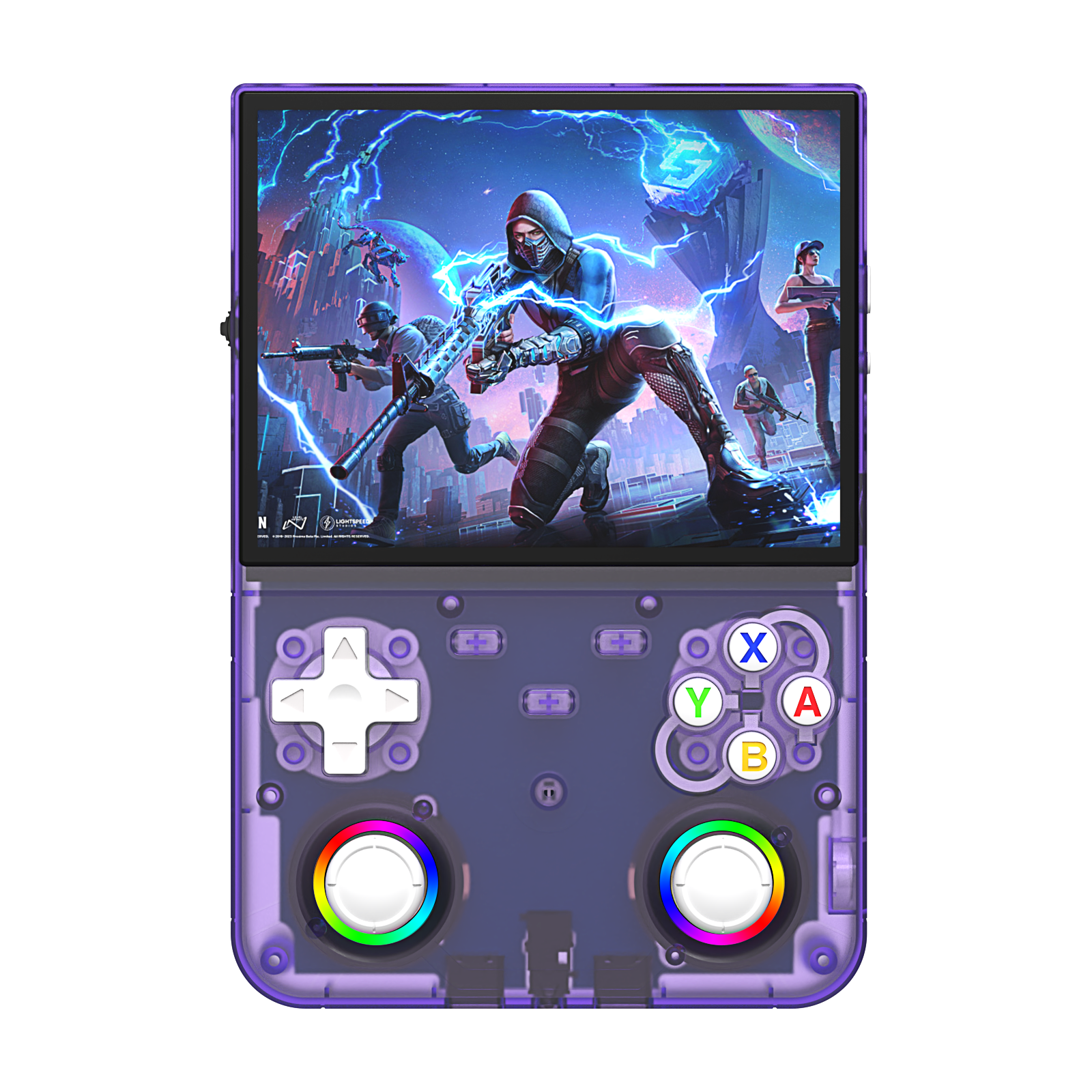 Violet transparent