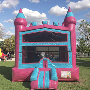 Xinyue - Brincolín Inflable <span class=keywords><strong>de</strong></span> PVC <span class=keywords><strong>de</strong></span> 4x4 m con Diseño <span class=keywords><strong>de</strong></span> Luna, Juguete Acuático para Niños Mayores <span class=keywords><strong>de</strong></span> 4 Años, Ideal para Parques <span class=keywords><strong>de</strong></span> Trampolines - Product Image 1