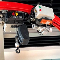 Nouveau modèle de palan électrique de 1 tonne 500kg 1000kg Line Array et palan à chaîne électrique en treillis de haut-parleurs avec chaîne coulissante