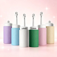 Bouteille de voyage pliable mini format, très vendue, pour hygiène personnelle, design moderne, écologique, pour salle de bain et toilettes, bidet 360 ml