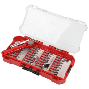 Ensemble de <span class=keywords><strong>34</strong></span> pièces : Clés à cliquet, embouts de perçage, tournevis, petites clés, embouts plats Phillips à tête coudée, embouts courts de formes spéciales - Product Image 1