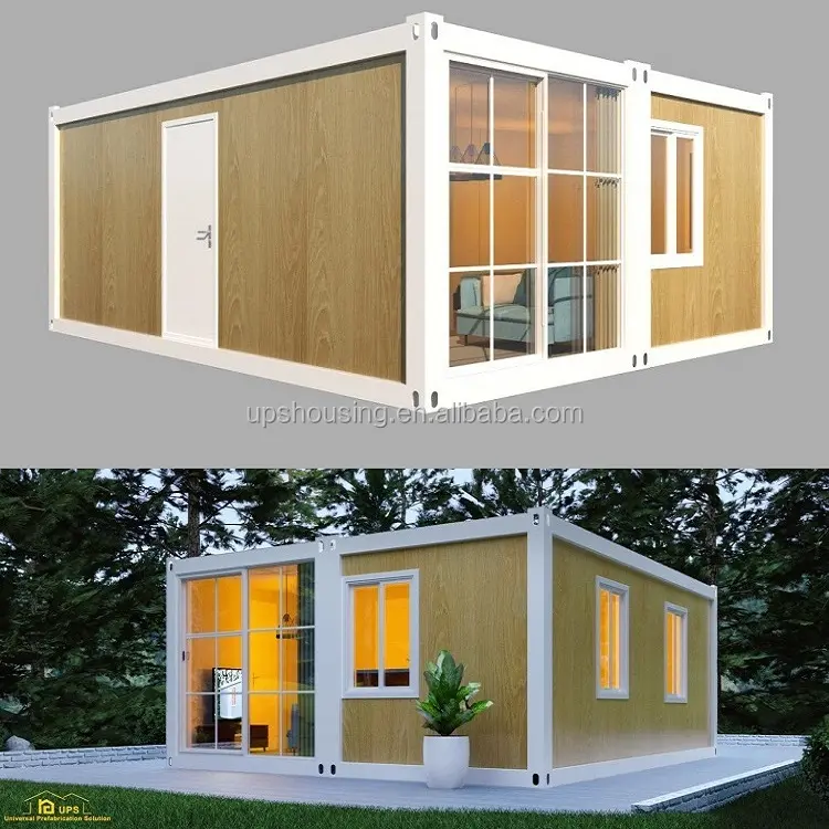 Nieuwe Vastgoed Ontwerp Snelle Bouw Geprefabriceerde Bungalow Container Woningen Container Huis In Dubai