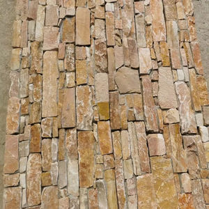 Chapa de pared exterior, paneles de piedra de pizarra, azulejos de piedra natural, revestimiento de pared, piedra de cultivo para chimenea y paredes exteriores - Product Image 1