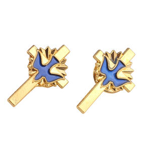 Pour <span class=keywords><strong>Amazon</strong></span> vente chaude rétro alliage bijoux paix colombe croix <span class=keywords><strong>broche</strong></span> pour enfants religieux vêtements accessoires placage en gros - Product Image 5