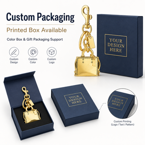 Porte-clés mini <span class=keywords><strong>sac</strong></span> en métal électroplaqué, pendentif breloque en forme de <span class=keywords><strong>sac</strong></span> à main, accessoire de <span class=keywords><strong>sac</strong></span> à main pour femme, cadeau, prêt à expédier - Product Image 3