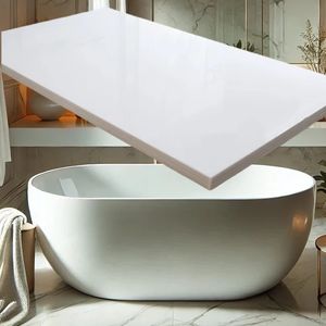 JUMEI Surface haute brillance 2.5 MM baignoires de douche feuille acrylique blanche pour un formage thermique plus facile - Product Image 1