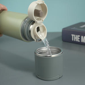 KC50HY30 <b>Stainless</b> <b>Steel</b> Insulated Tumbler Light Green Straight <b>Cup</b> 316 Grade Business Gift Thermos For Men Women - Product Image 4