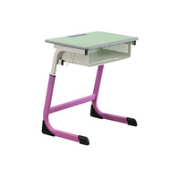 Bureau et chaise d'étudiant de lycée de haute qualité, Table d'étude d'étudiant unique à vendre