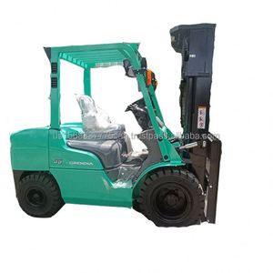 <b>Used</b> Mitsubishi FD35 3 Ton 4.5 Meters Three Masts Diesel Powered <b>Pallet</b> Truck 2026 Model 4x4 Drive Seated Operation 1 Year - Product Image 1