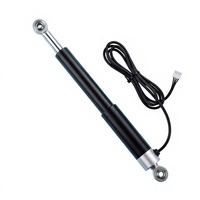 Actionneur linéaire robuste 12/24 V CC, actionneur linéaire électrique avec moteur, fixation par rotule, IP66, couple élevé, capteur Hall