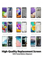 Écran de remplacement pour téléphone portable, écran d'origine OLED TFT LCD 6,6 pouces, garantie 1 an pour S8 S9 S10 Plus S20 S21 S22 S23 Ultra
